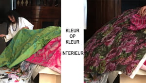 Tricia Guild van Designers Guild nieuwe collectie woonstoffen 2016-2017 presentatie op de Britse Ambassade Den Haag door Kleur op Kleur Interieur